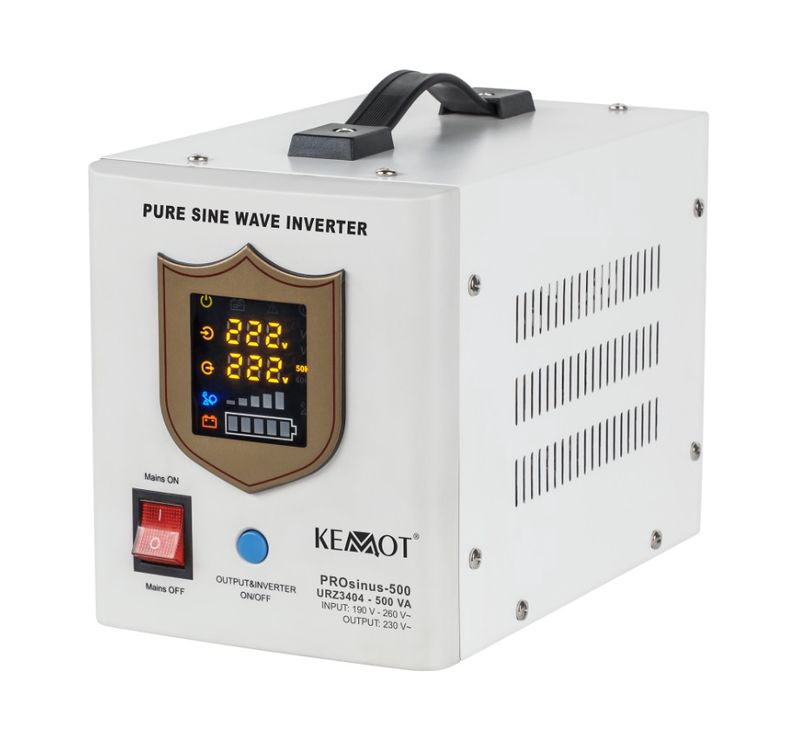UPS Nepertraukiamo maitinimo šaltinis PROsinus-500 500VA / 300W 12V/230Vac, UPS, sinusas, baltas, kilnojamas - Image 1