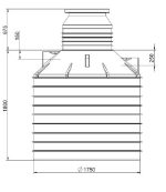 Vandens surinkimo talpa 3400l - Image 2