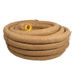 Drenažinis vamzdis FRӒNKISCHE su kokoso plaušo filtru Dn100/92 (rulonas - 50 m)