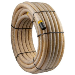 Drenažinis vamzdis su filtru d100 (rulonas - 50m)