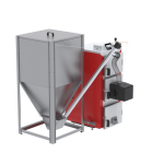 Granulinis katilas DrewKo Hybrid 24 kW su EASY ROT degikliu - Image 2
