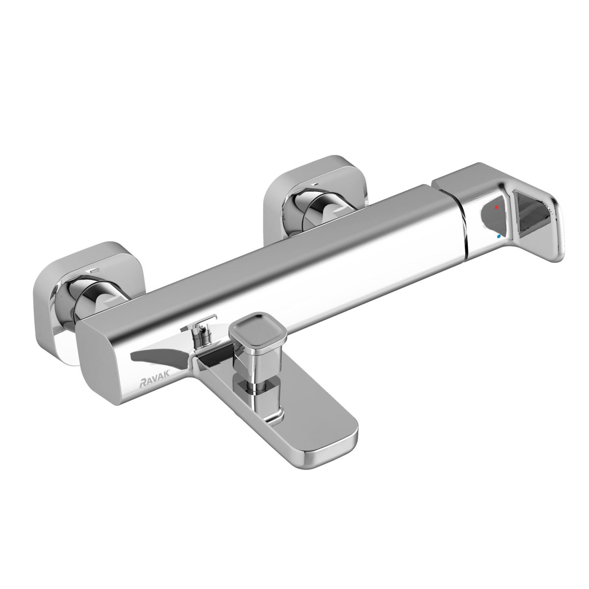 TD 022.00CR Sieninis vonios maišytuvas be dušo komplekto, chromas - Image 2