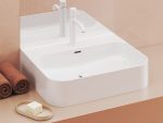 Keraminis praustuvas Ceramic Slim Wall R 55, baltas