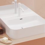 Keraminis praustuvas Ceramic Slim Wall R 55, baltas