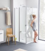 CR 330.00CR Rankšluosčių lentynėlė su laikikliu, 66 cm, chromas - Image 3