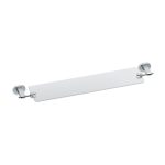 CR 500.00 Stiklinė lentynėlė (matinis stiklas) , 64 cm, chromas