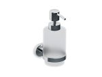 CR 231.00 Laikiklis su muilo dozatoriumi (matinis stiklas), chromas