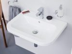 CR 231.00 Laikiklis su muilo dozatoriumi (matinis stiklas), chromas - Image 3