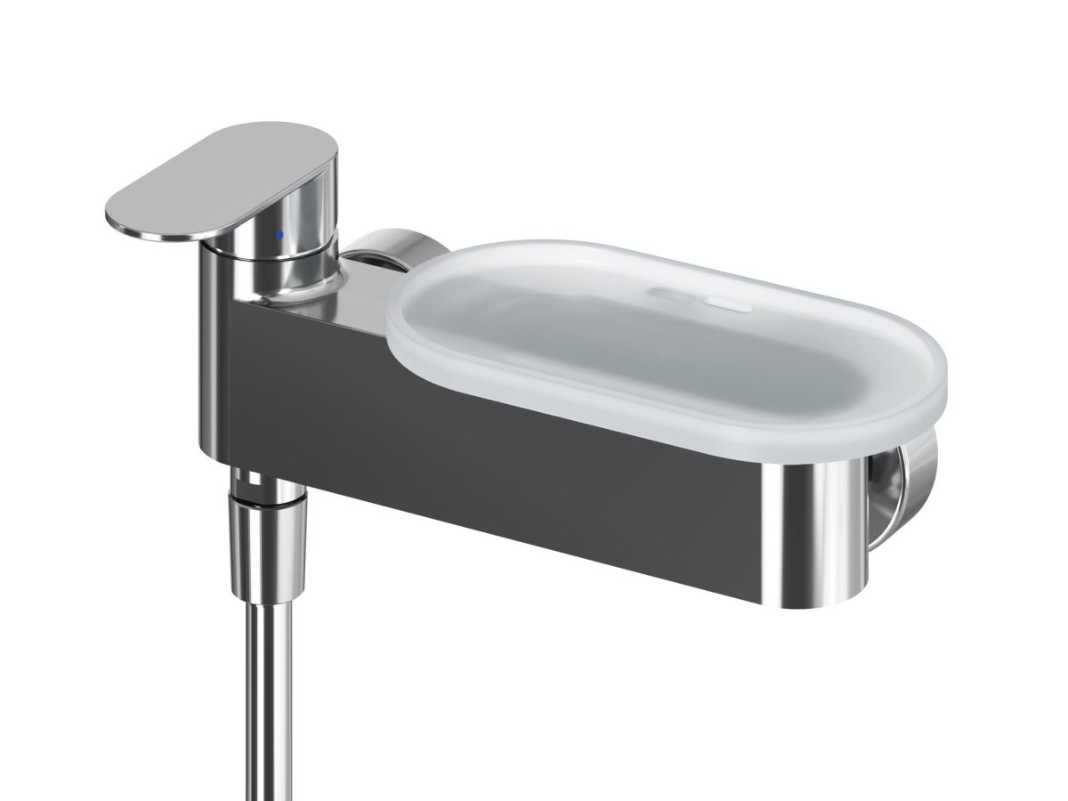 Lentynėlė Chrome II vonios ir dušo maišytuvui - Image 8