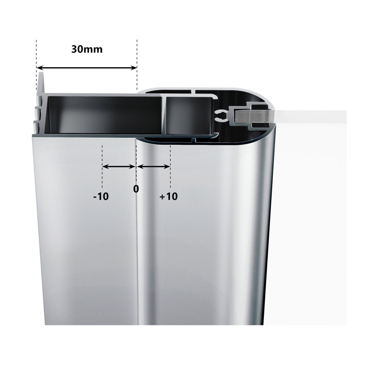 Dušo kabina Chrome CSKK4 - Image 6