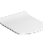 WC unitazo dangtis Classic Slim, baltas