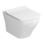 WC unitazo dangtis Classic Slim, baltas - Image 4