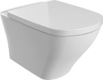 WC unitazo dangtis Classic, baltas - Image 2