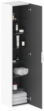 SB Comfort II 35 aukšta spintelė balta - Image 8