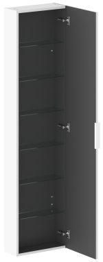 SB Comfort II 40 aukšta spintelė balta - Image 8