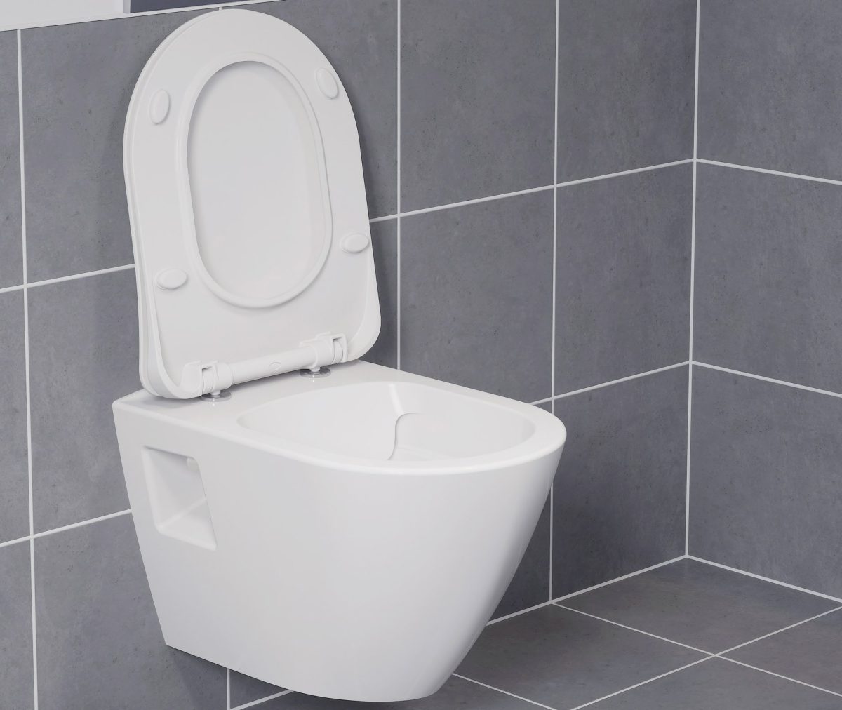 WC Endo unitazo dangtis, balta - Image 5