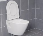 WC Endo unitazo dangtis, balta - Image 5