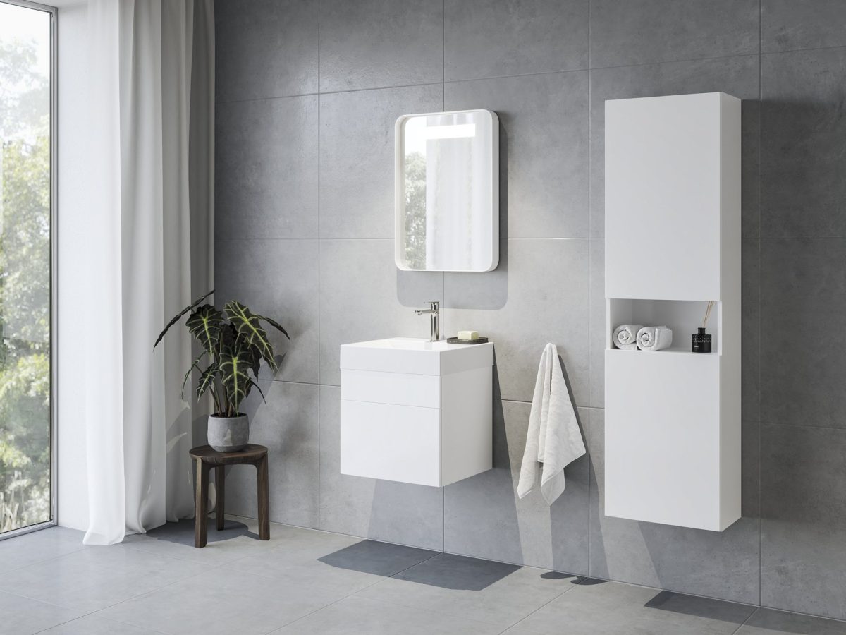 Praustuvas Natural 50, su skyle maišytuvui - Image 4