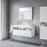 SD Natural 120 spintelė po praustuvu balta