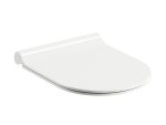 WC unitazo dangtis Uni Chrome Slim, baltas
