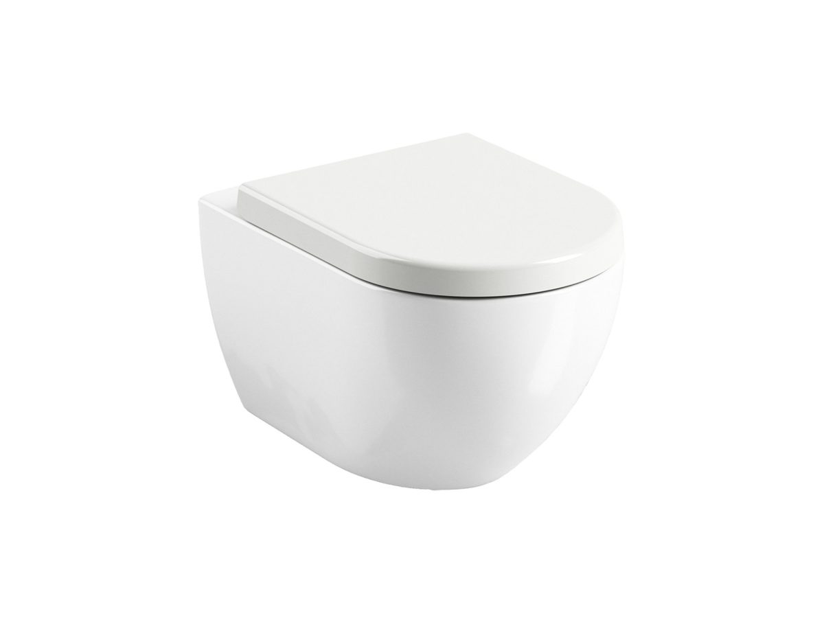 WC unitazo dangtis Uni Chrome, baltas - Image 3