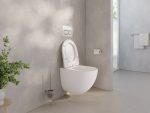 WC Chrome AquaSpin set, pakabinamas, baltas - Image 2