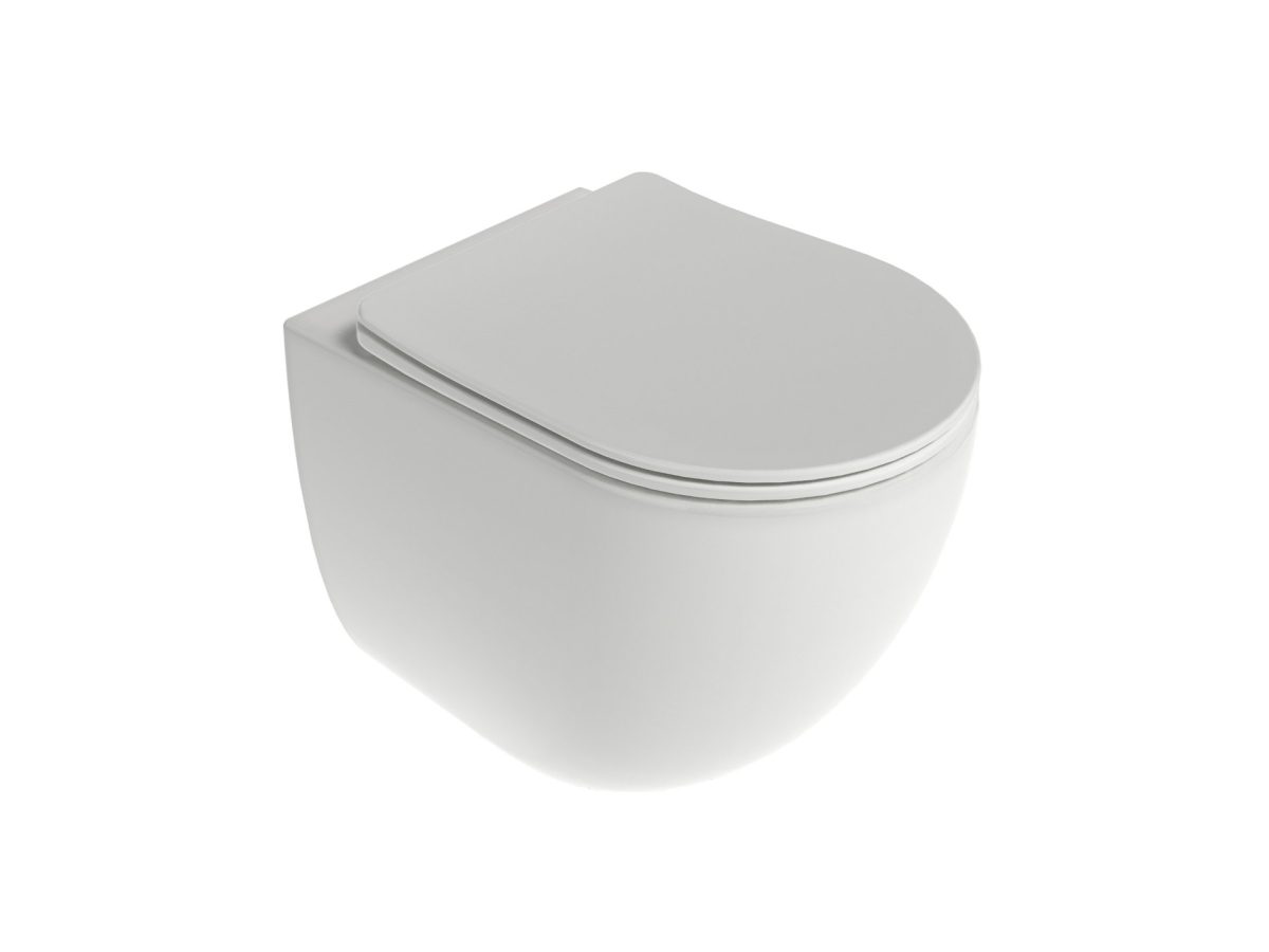 WC Chrome AquaSpin set, pakabinamas, baltas - Image 3