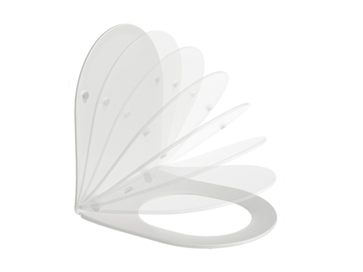 WC Chrome AquaSpin set, pakabinamas, baltas - Image 9