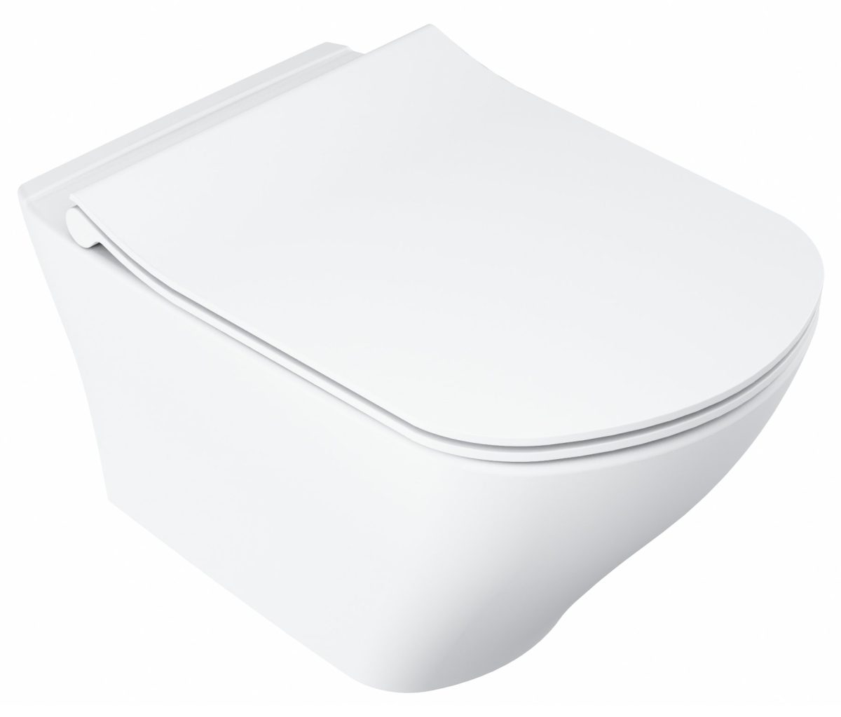 WC Classic RimOff, pakabinamas, baltas - Image 2