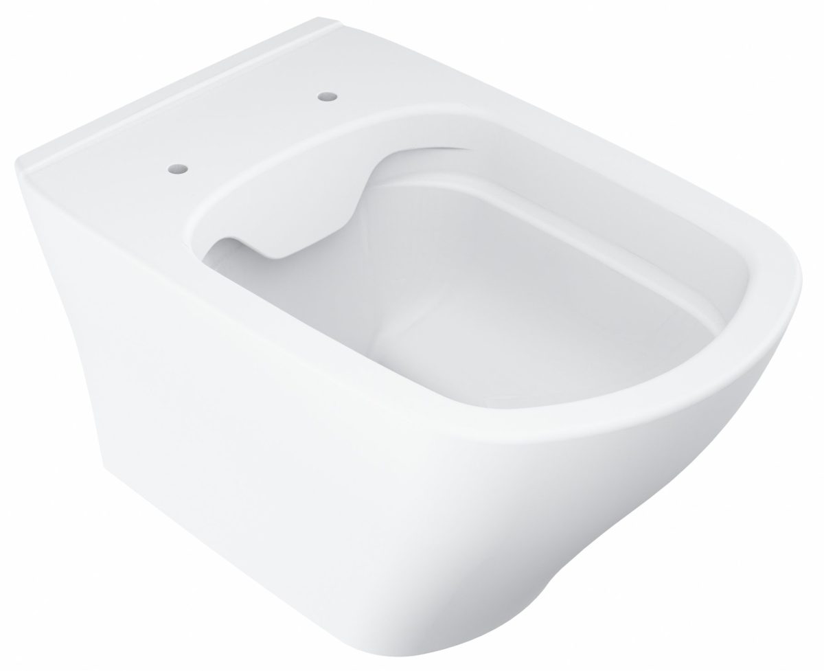 WC Classic RimOff, pakabinamas, baltas - Image 4