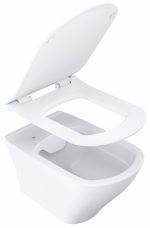 WC Classic RimOff, pakabinamas, baltas - Image 5
