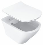 WC Classic RimOff, pakabinamas, baltas - Image 6