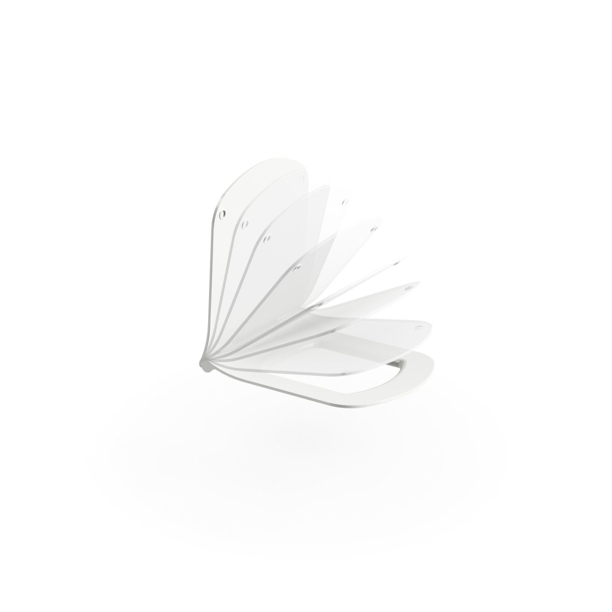 WC Classic RimOff, pakabinamas, baltas - Image 11
