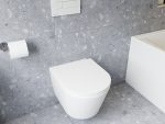 WC Flow RimOff set, pakabinamas ant sienos, baltas - Image 3