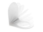 WC Flow RimOff set, pakabinamas ant sienos, baltas - Image 9