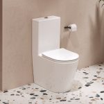 WC Elegant RimOff Kombi set, baltas