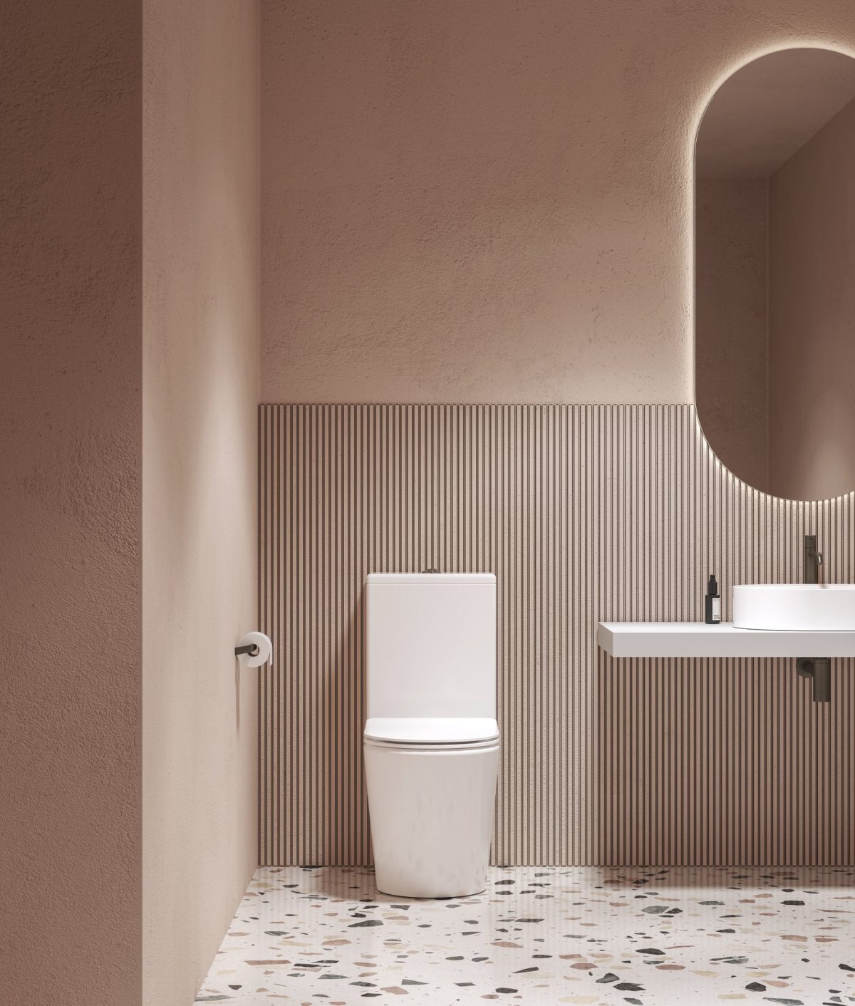 WC Elegant RimOff Kombi set, baltas - Image 7