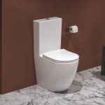 WC Optima RimOff Kombi set, baltas