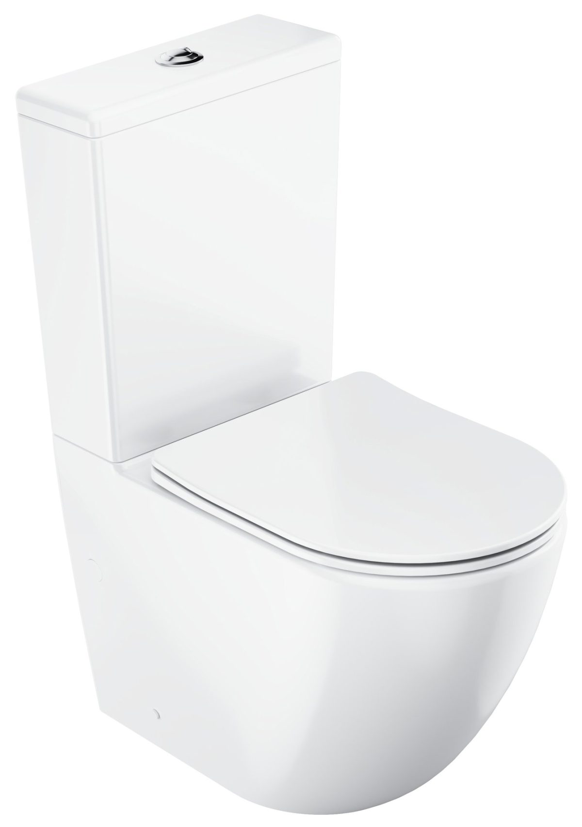 WC Optima RimOff Kombi set, baltas - Image 2