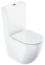 WC Optima RimOff Kombi set, baltas - Image 2