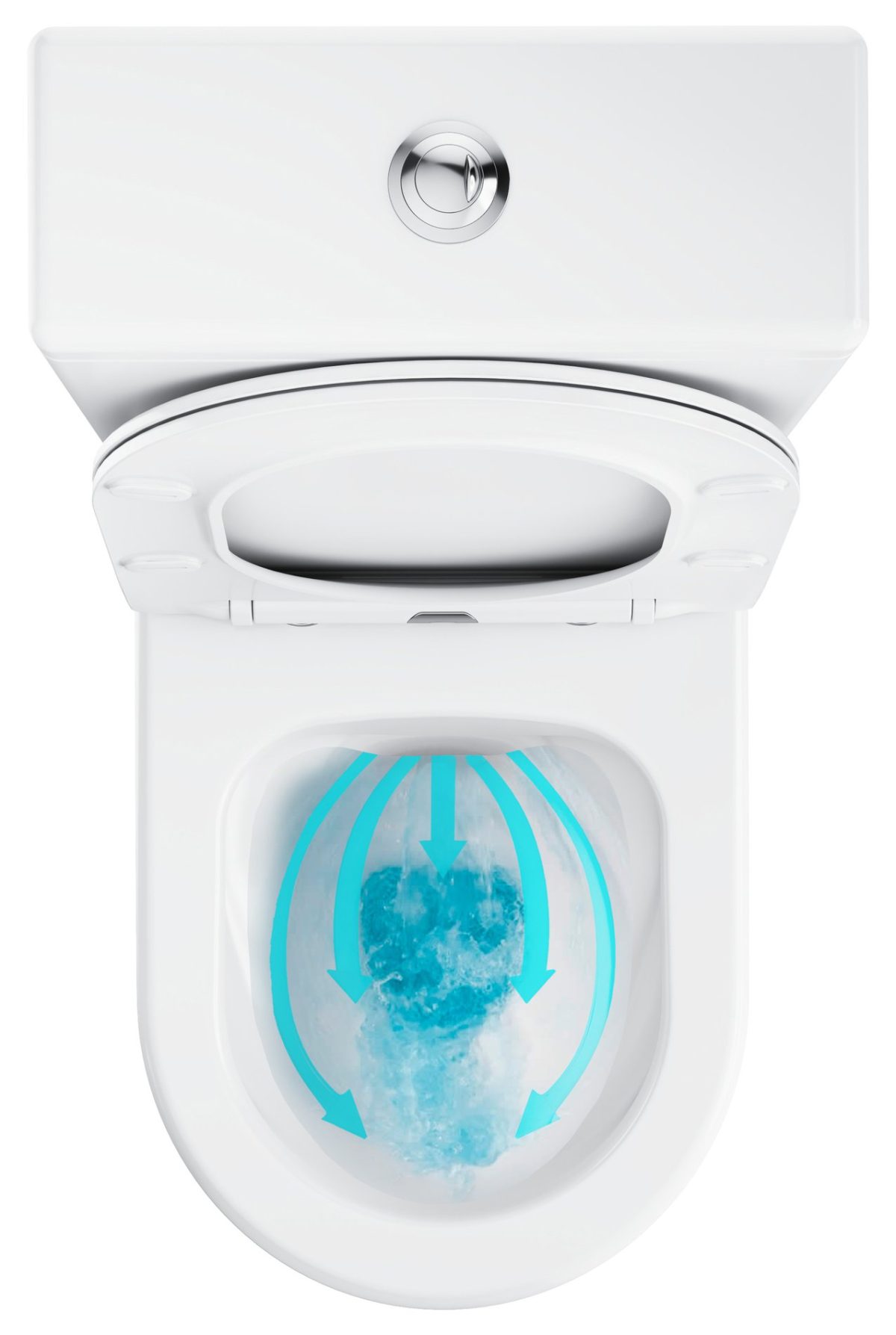 WC Optima RimOff Kombi set, baltas - Image 3