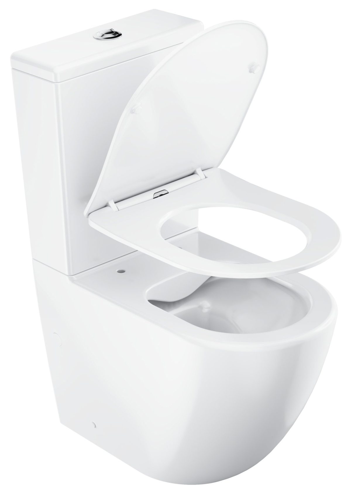 WC Optima RimOff Kombi set, baltas - Image 4