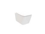 WC Classic II/Natural RimOff set, pakabinamas ant sienos, baltas - Image 4
