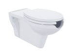 WC Safe Rim set, pakabinamas ant sienos, baltas