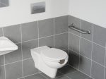 WC Safe Rim set, pakabinamas ant sienos, baltas - Image 2