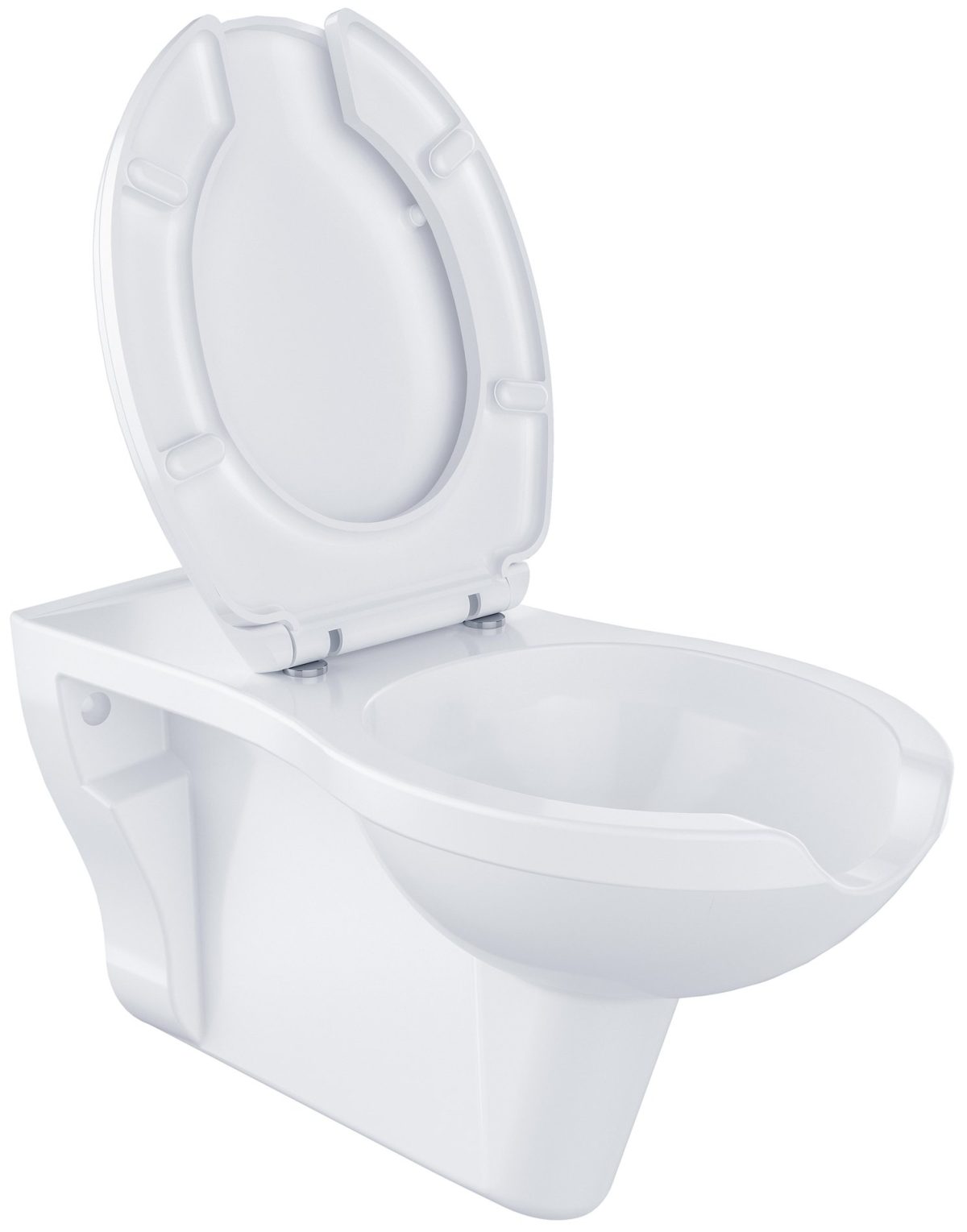 WC Safe Rim set, pakabinamas ant sienos, baltas - Image 6
