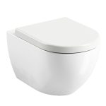 WC Uni Chrome Rim, pakabinamas, baltas - Image 2