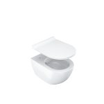 WC Uni Chrome RimOff set, pakabinamas, baltas - Image 3