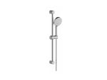 922.00 dušo komplektas: dušo galvutė Flat M, dušo laikiklis 66,5 cm, dušo žarna (nerūdijančio plieno) 150 cm, chrome