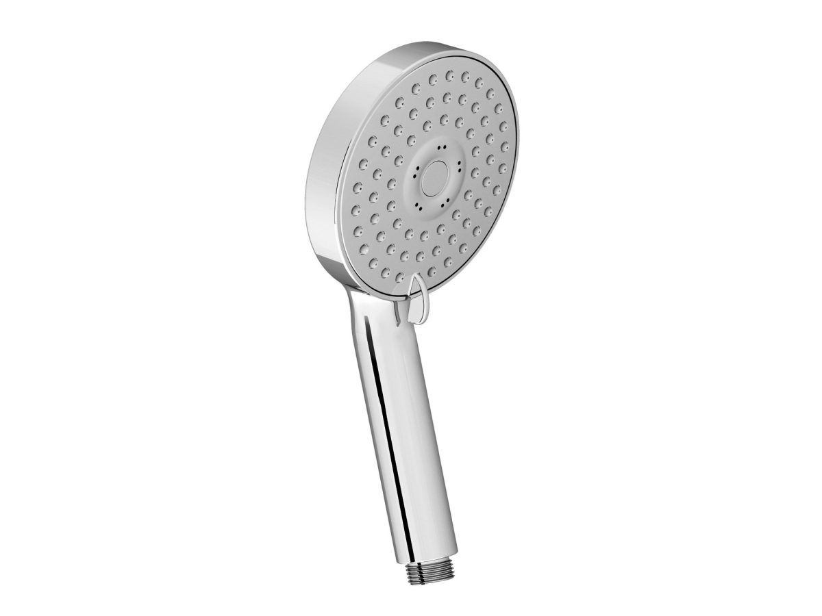 903.00 Dušo komplektas: dušo galvutė Flat M, dušo žarna (plastikinė) 150 cm, laikiklis, chromas - Image 2